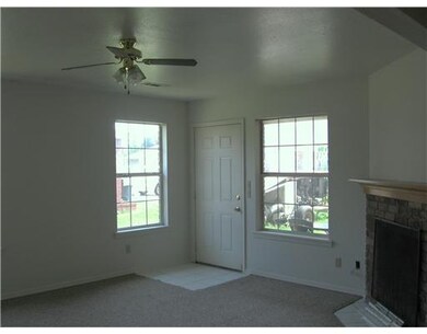 Living Room. Living room with gas fireplace.