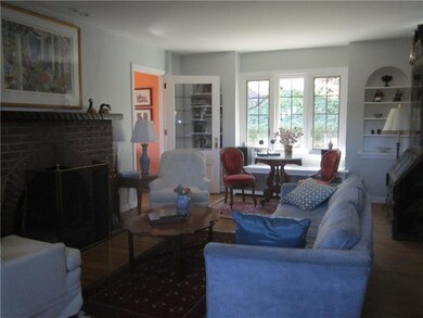 Wood burning fireplace and hardwood floors!