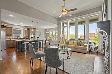 Natural Daylight, open floor plan, fireplace, soar