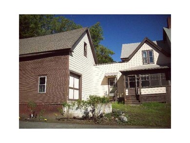Exterior Front. Side view & barn