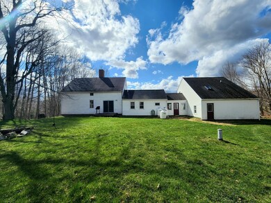 Rear of house