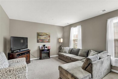 Spacious living room.