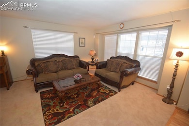 Formal living room off foyer