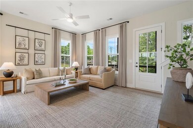 Photos are of a model home.
