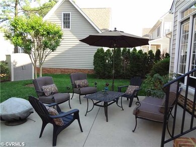 Exterior Back - Nice private yard with patio