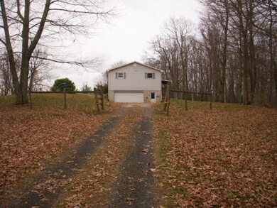 Entrance from driveway & Garage