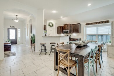 Wide open space for dining, buffet dinners and more!