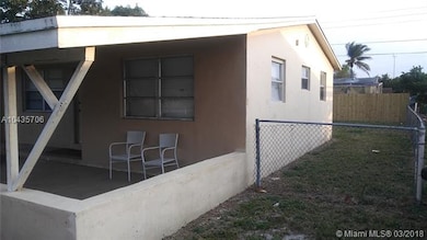 Right side of the property