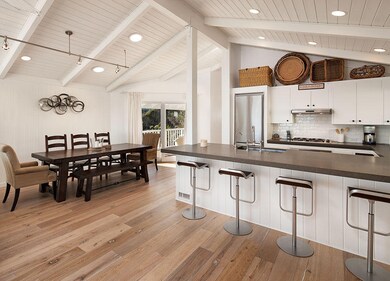 Open concept kitchen