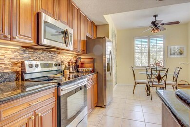 The Kitchen includes stainless steel appliances an