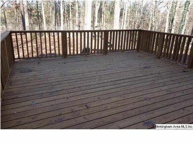 Large deck for entertaining