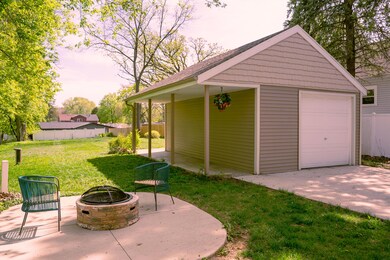 Back yard and Garage 2