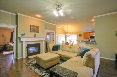 Another view of the living room looking back to th
