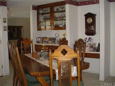 DINING ROOM WITH BUILT IN CABINETS AND DESK