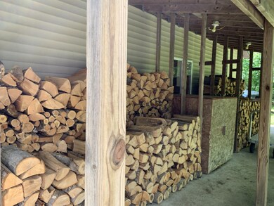 Covered Wood Storage