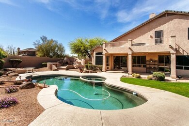 Looking Across Pool & Spa