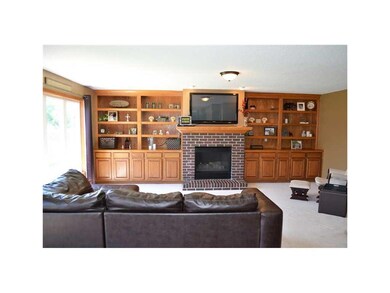 Great Room. Large great room with gas fireplace & 