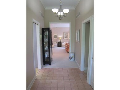 Foyer Foyer view from front door: kitchen to left,