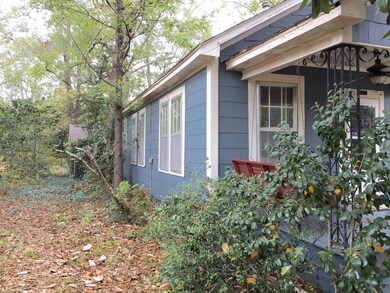 West side of house