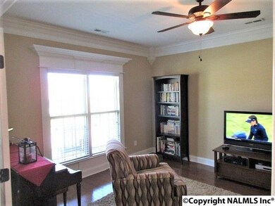 Living Rm / Study w/French Doors