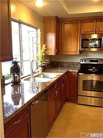 Remodeled kitchen with all new cabinets!