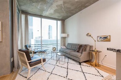 Living room with floor to ceiling views