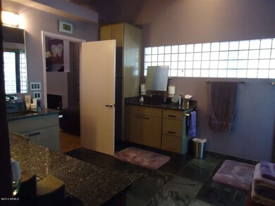 Spacious Master Bath has Split Vanities