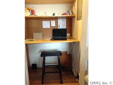 Other desk inside the large closet in the living r