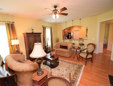 Great Room with Wood Floors.