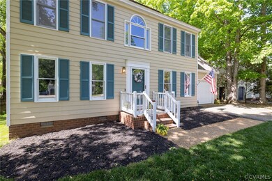 View of colonial home
