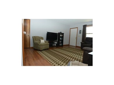 Open floor plan living room.