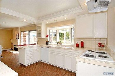 Kitchen opens to Family Room