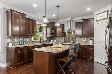 Center island kitchen.