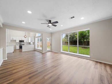 Formal Living room showcasing the Luxury Vinyl flo