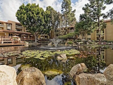 The Plaza's lagoon is tranquil place where homeown