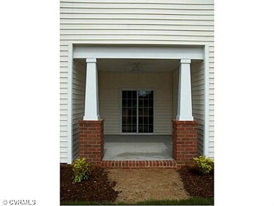 Porch - Side porch has ceiling fan, recessed light