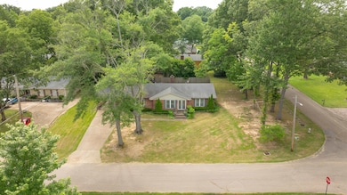 Aerial view of property and surrounding area