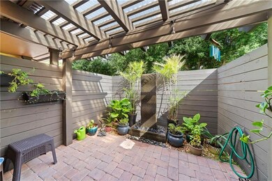 Front exterior patio