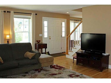 Entry. Beautiful hardwoods...
