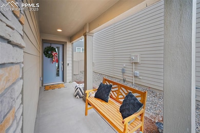 Front patio entrance