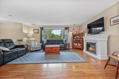 Fireplace is electric that does generate heat