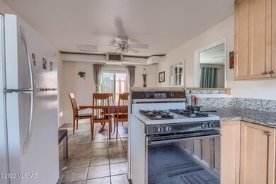 Guest house kitchen.