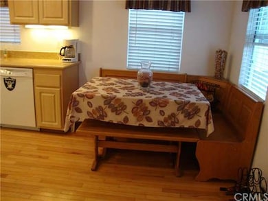 Cozy nook in kitchen area