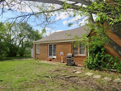 South side of the home.