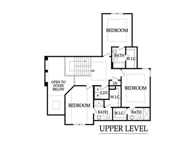 Spacious secondary rooms with private baths and wa