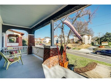 Full width front porch lets you be the Lord of you