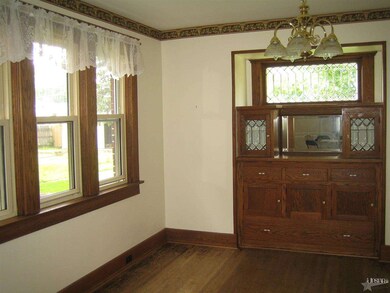 with built-in buffet