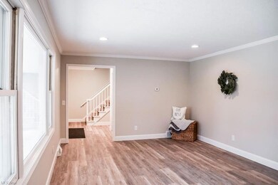 Living room and entryway