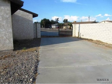 Side Parking from Back Yard