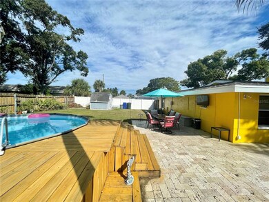 This is a yard for relaxing and entertaining